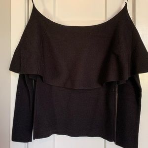 Cupcakes and Cashmere off the shoulder sweater